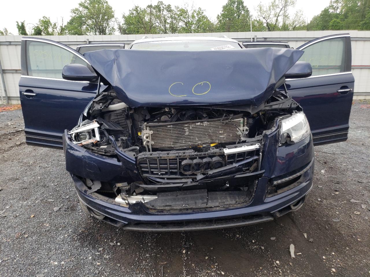 Photo 7 from auction – 2015 AUDI Q7 PREMIUM with VIN WA1LGAFEXFD018020