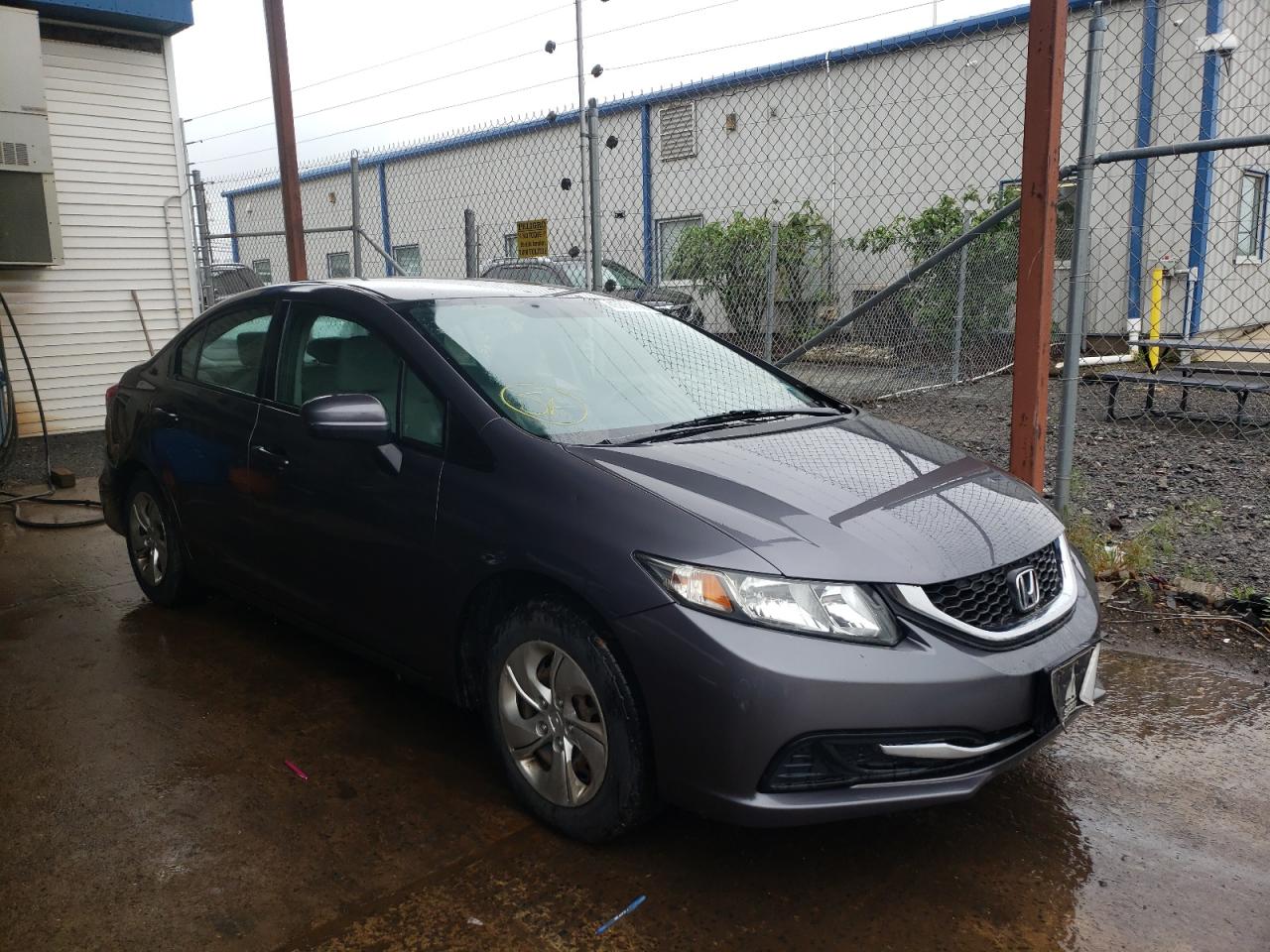 HONDA CIVIC LX 2014 with VIN 19XFB2F5XEE203950 - Photo from auction