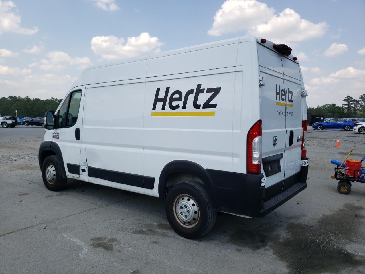 Photo 3 from auction – 2019 RAM PROMASTER with VIN 3C6TRVCGXKE539347