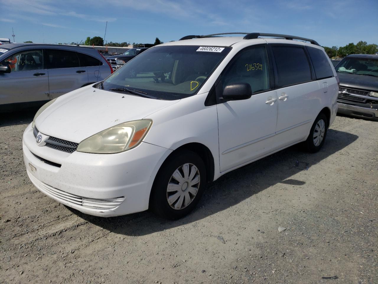 Photo 2 from auction – 2005 TOYOTA SIENNA CE with VIN 5TDZA23C75S337937
