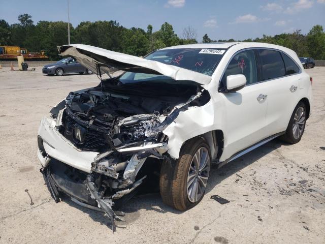 Photo 2 from auction – 2017 ACURA MDX TECHNO with VIN 5FRYD4H51HB034930