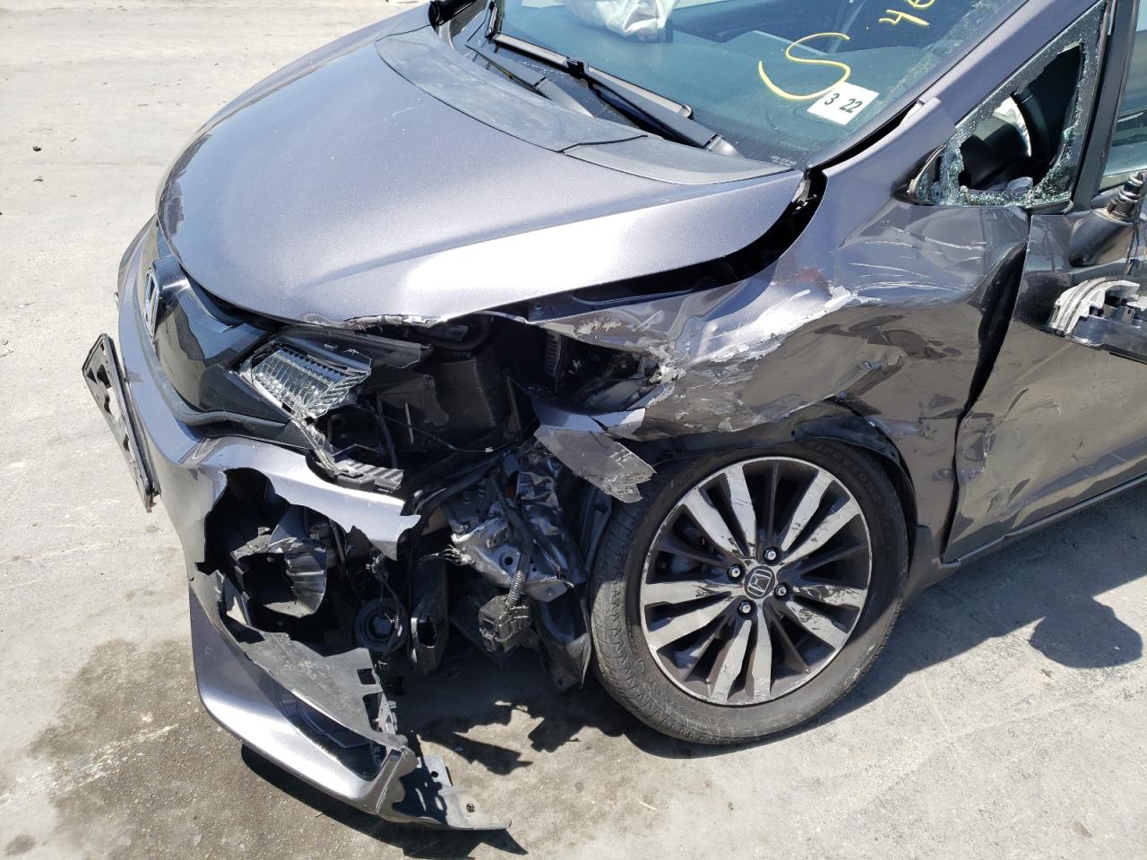 Photo 20 from auction – 2017 HONDA FIT EX with VIN JHMGK5H86HS006528