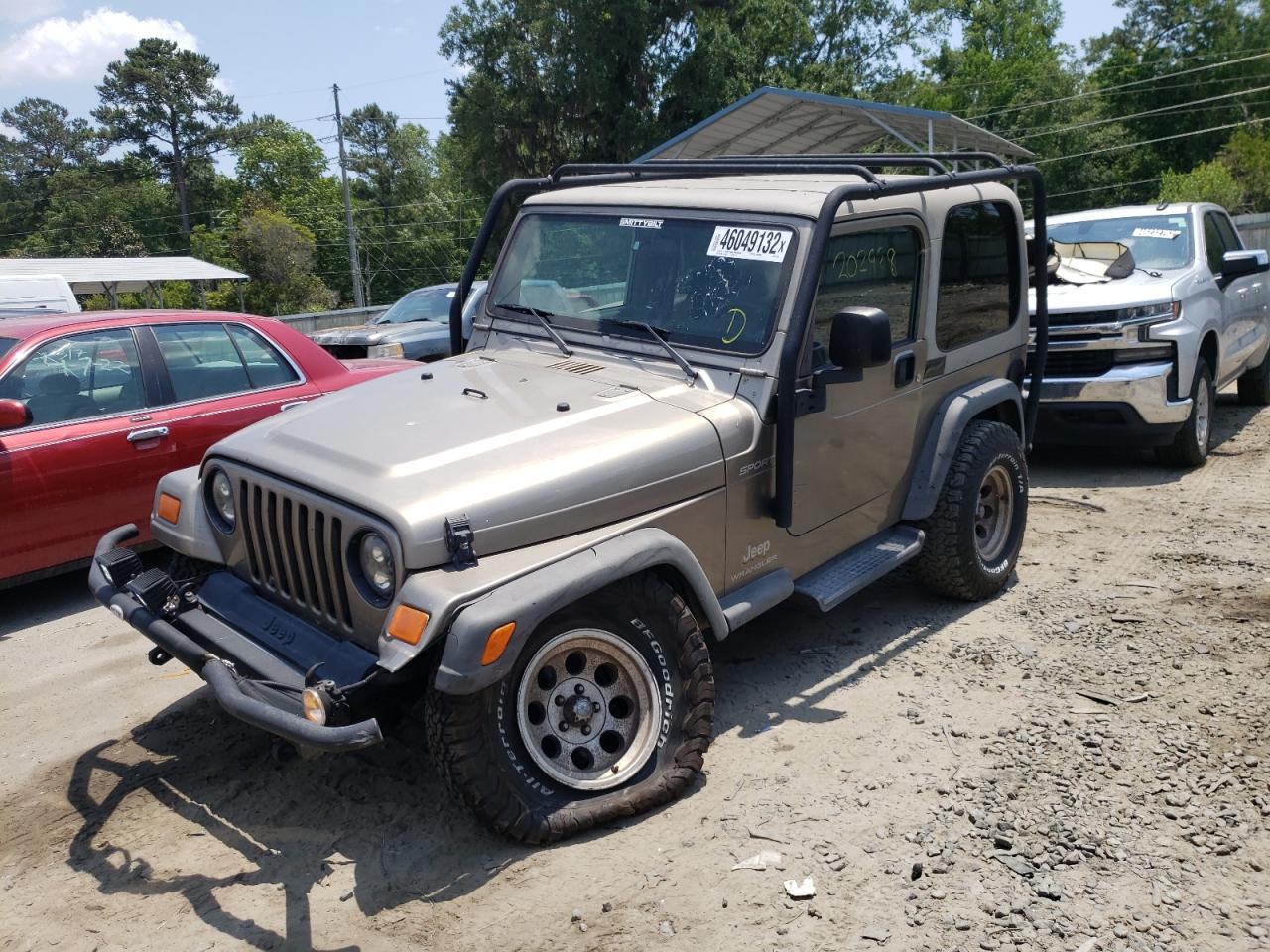 Photo 2 from auction – 2003 JEEP WRANGLER / with VIN 1J4FA49S13P372102