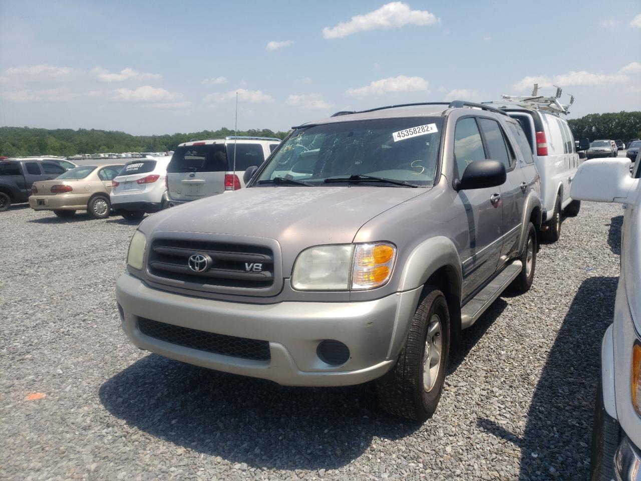 Photo 2 from auction – 2002 TOYOTA SEQUOIA SR with VIN 5TDBT44A52S094645