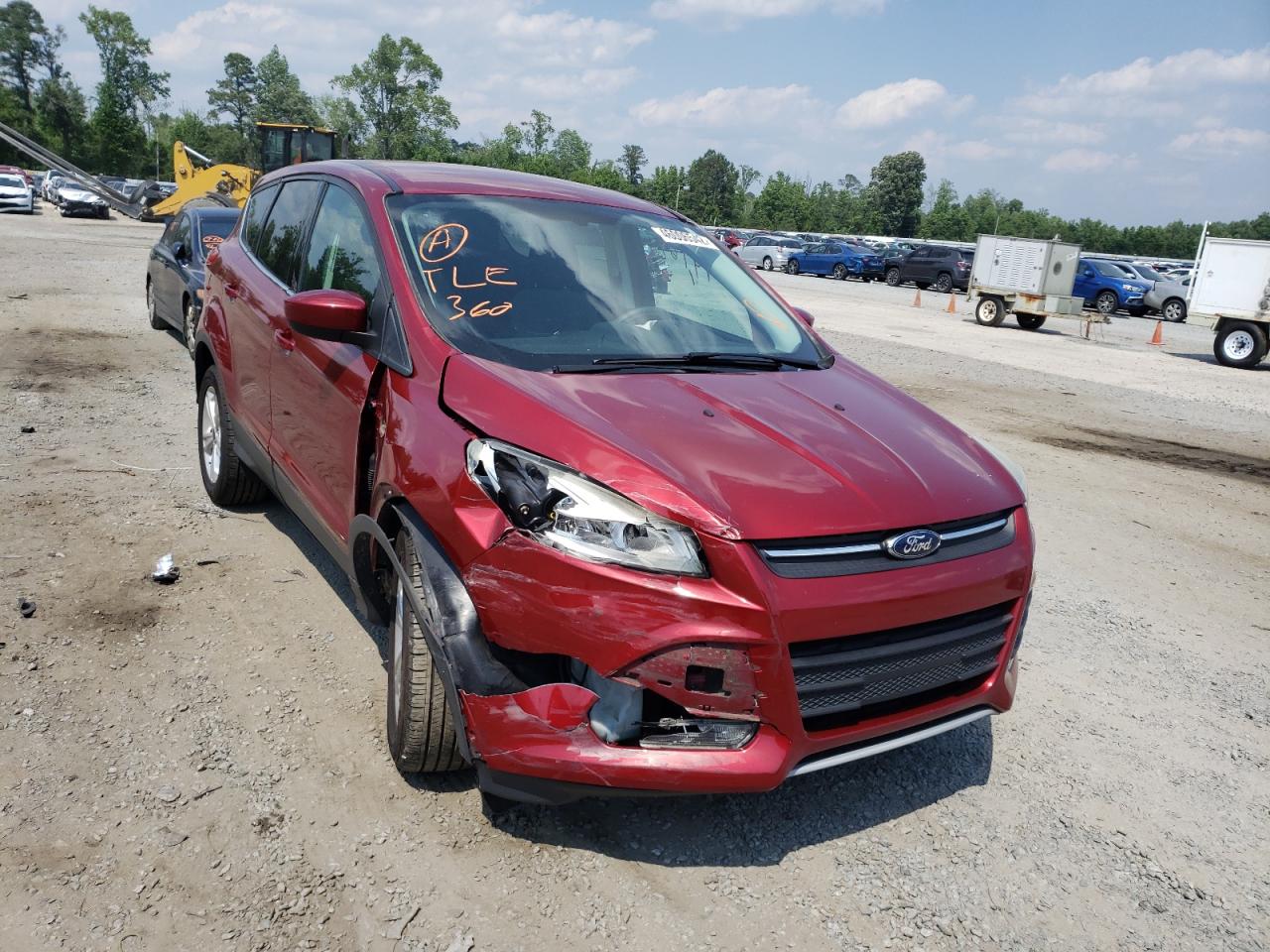 Photo 1 from auction – 2013 FORD ESCAPE SE with VIN 1FMCU0GX9DUB79766