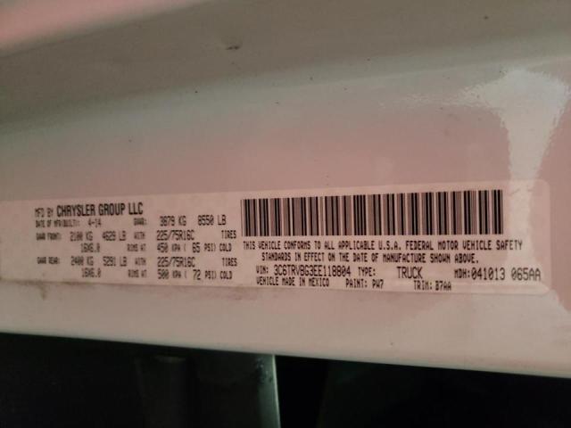 Photo 10 from auction – 2014 RAM PROMASTER with VIN 3C6TRVBG3EE118804