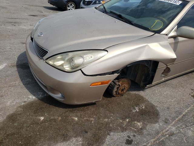 Photo 9 from auction – 2005 LEXUS ES 330 with VIN JTHBA30G155062195