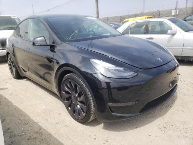 Foto 1 de la subasta – 2022 TESLA MODEL Y con VIN 7SAYGDEF0NF393707