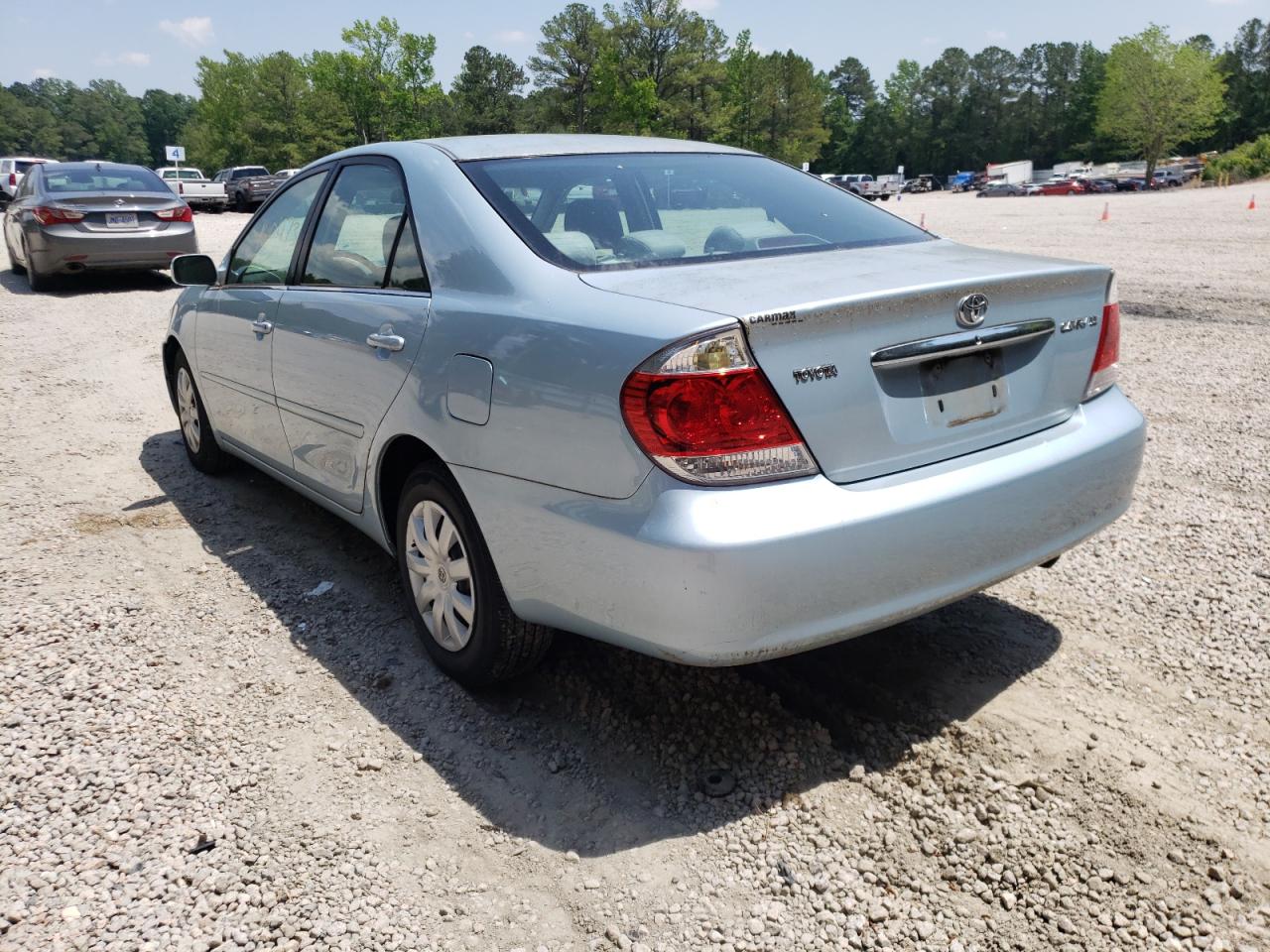 Photo 3 from auction – 2005 TOYOTA CAMRY LE with VIN 4T1BE32K25U572242