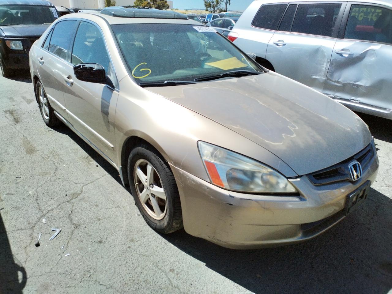 Photo 1 from auction – 2003 HONDA ACCORD EX with VIN JHMCM56693C027094