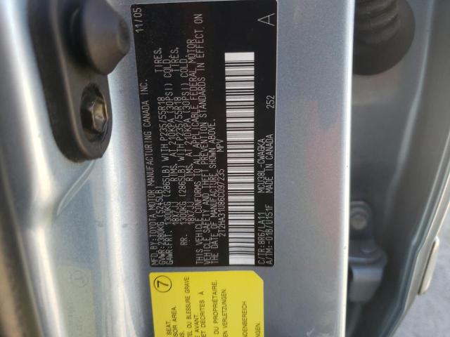 Photo 10 from auction – 2006 LEXUS RX 330 with VIN 2T2HA31U86C097235