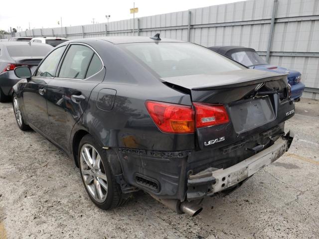 Photo 3 from auction – 2008 LEXUS IS 250 with VIN JTHBK262685063009