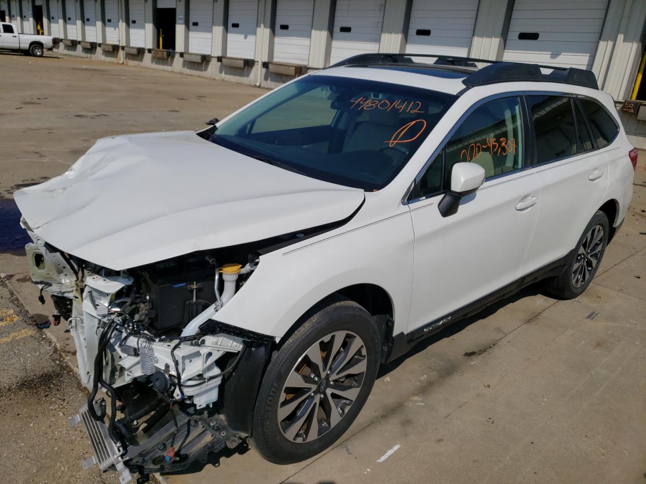 Photo 2 from auction – 2017 SUBARU OUTBACK 2. with VIN 4S4BSANC0H3305080