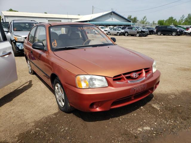 HYUNDAI ACCENT 2000 with VIN KMHCF35G9YU025482 - Photo from auction