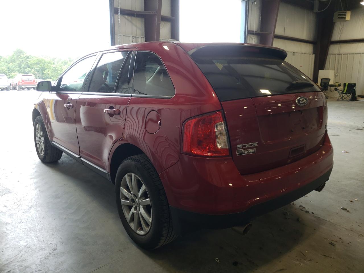 Photo 3 from auction – 2013 FORD EDGE SEL with VIN 2FMDK4JC8DBE15403