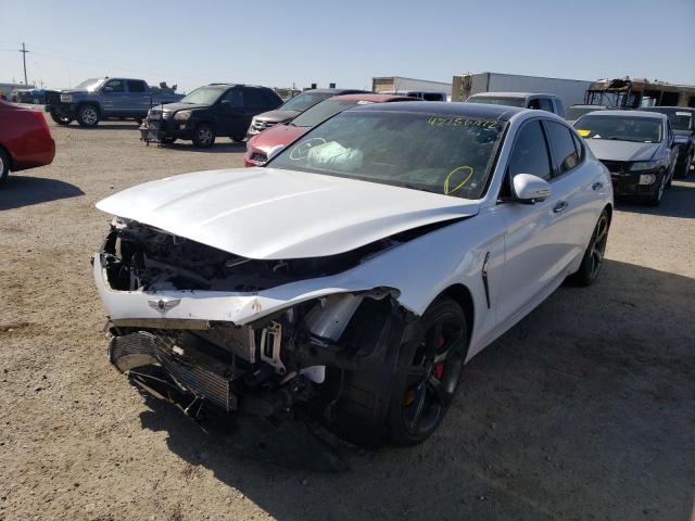 Photo 2 from auction – 2019 GENESIS G70 PRESTI with VIN KMTG34LE0KU013669