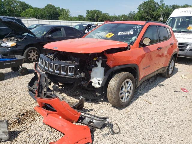 Photo 2 from auction – 2018 JEEP COMPASS SP with VIN 3C4NJCABXJT133745