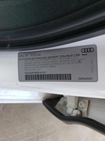 Photo 10 from auction – 2013 AUDI A6 PREMIUM with VIN WAUGGAFC8DN141521