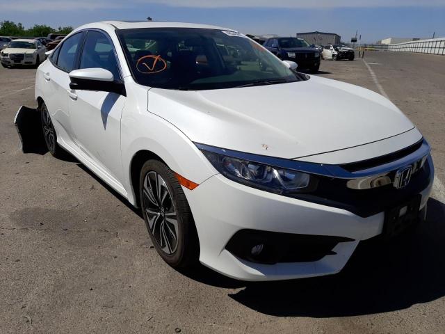 HONDA CIVIC EX 2018 with VIN 19XFC1F35JE201894 - Photo from auction