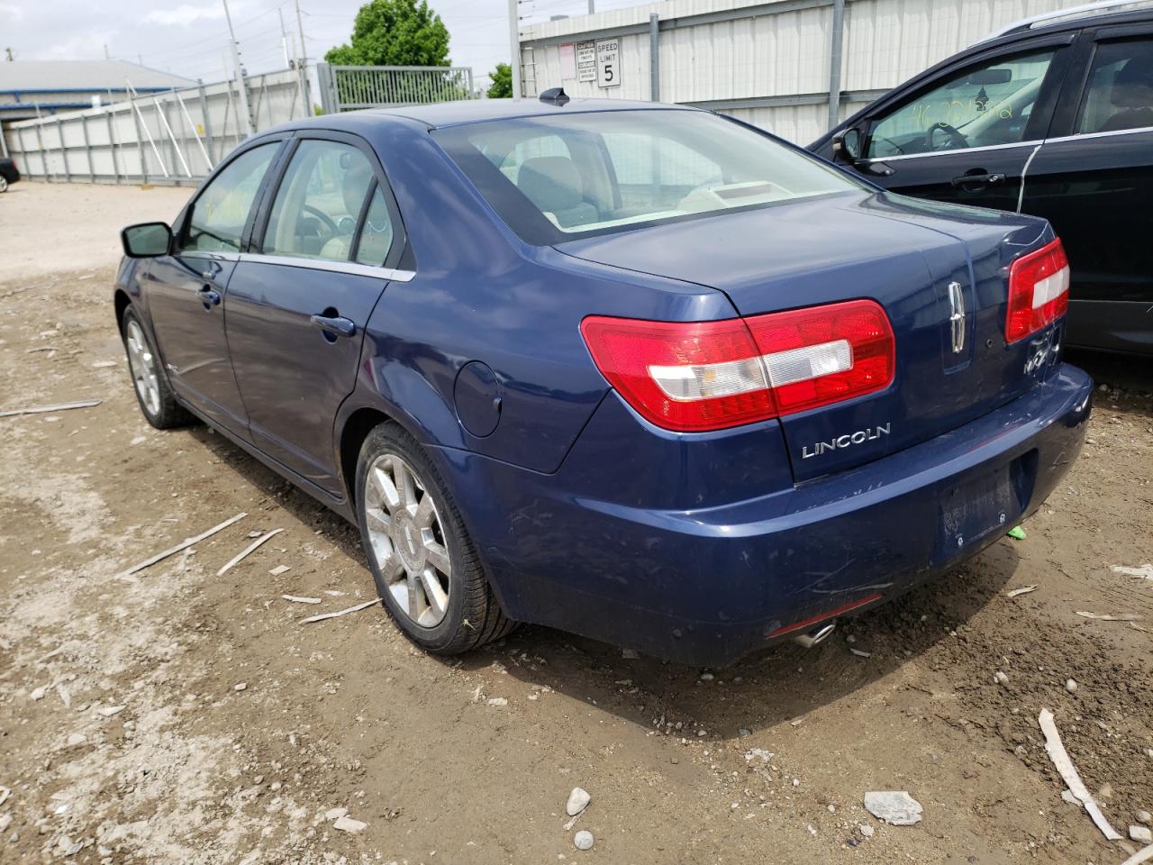 Photo 3 from auction – 2007 LINCOLN MKZ with VIN 3LNHM26T57R625231
