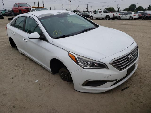 HYUNDAI SONATA SE 2016 with VIN 5NPE24AF3GH324583 - Photo from auction