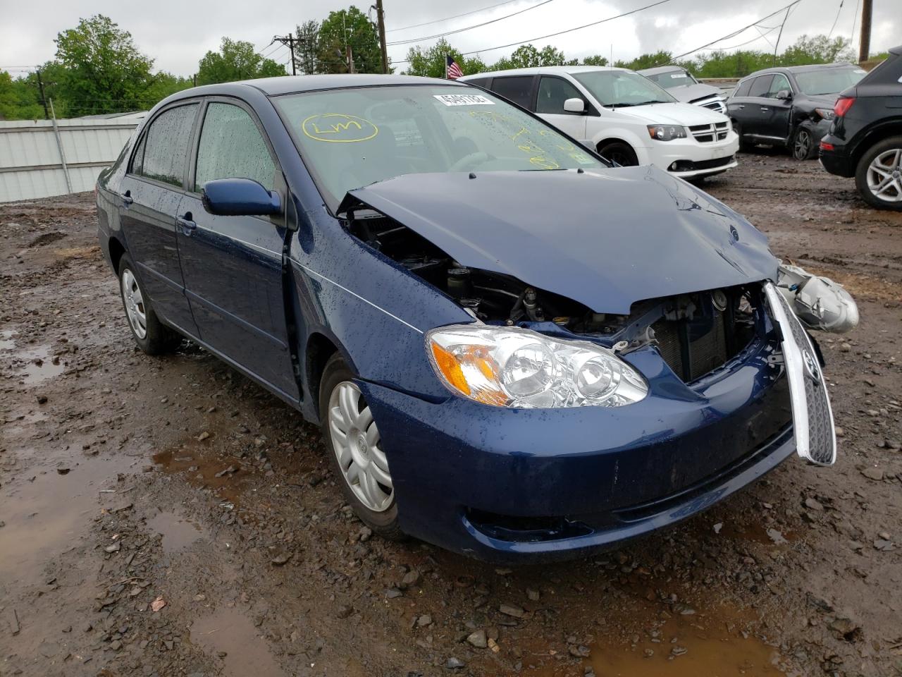 TOYOTA COROLLA CE 2007 with VIN 2T1BR32E67C745540 - Photo from auction