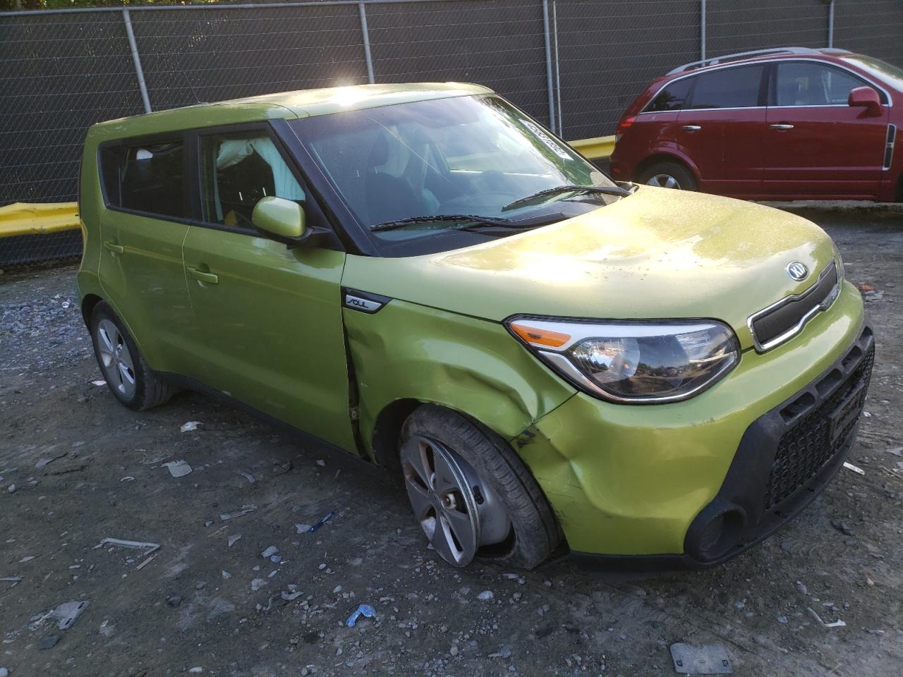 KIA SOUL 2016 with VIN KNDJN2A24G7868733 - Photo from auction