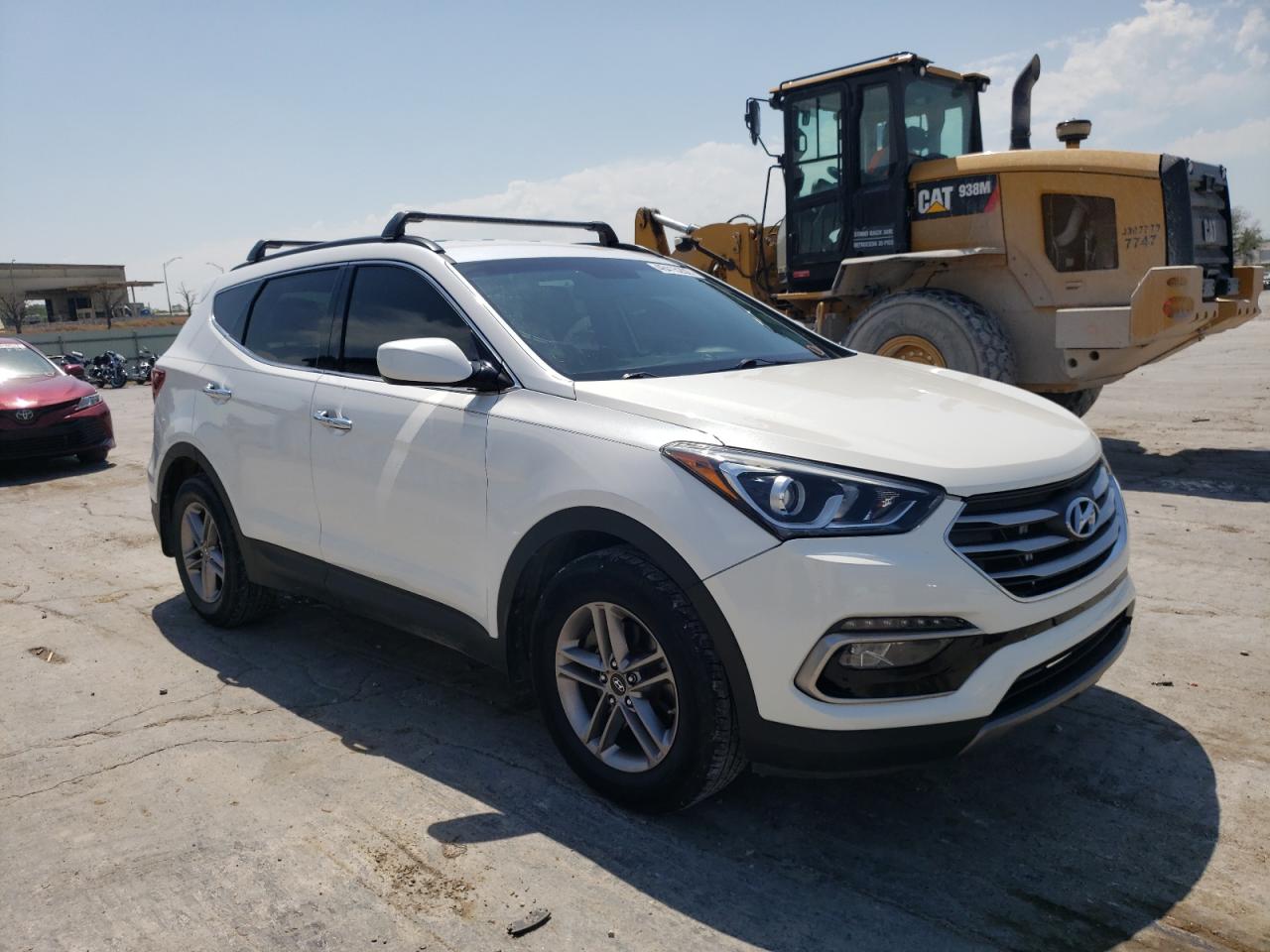 HYUNDAI SANTA FE S 2017 with VIN 5NMZU3LB8HH003749 - Photo from auction
