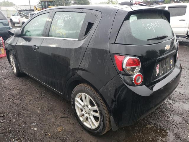 Photo 3 from auction – 2016 CHEVROLET SONIC LT with VIN 1G1JC6SB0G4111057