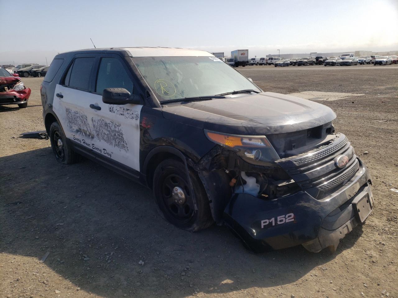 FORD EXPLORER P 2015 with VIN 1FM5K8AR4FGB68229 - Photo from auction