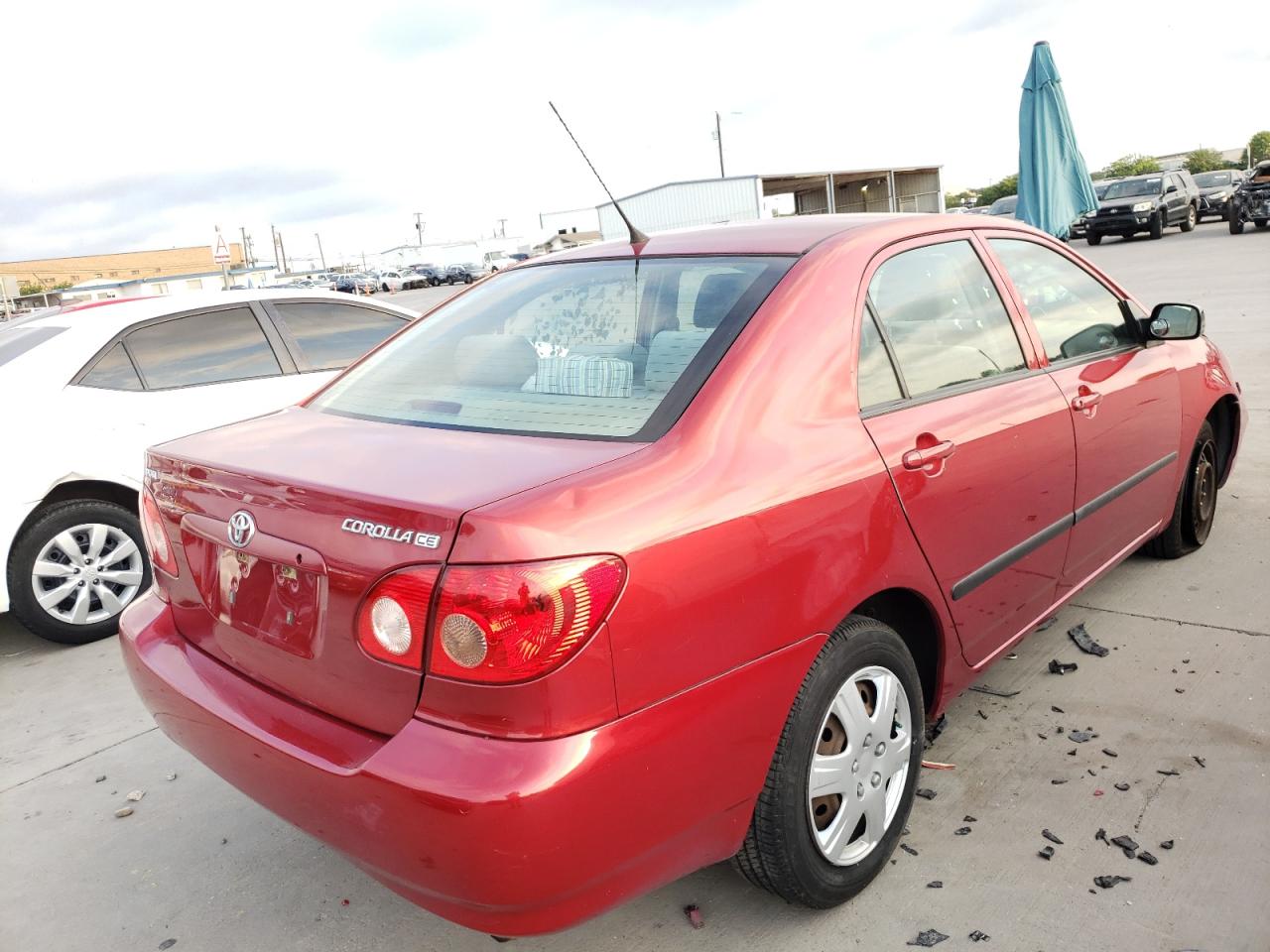 Photo 4 from auction – 2007 TOYOTA COROLLA CE with VIN JTDBR32E170136060