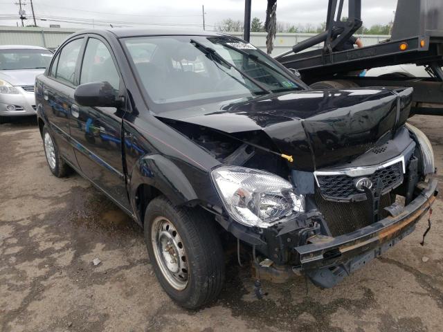 KIA RIO LX 2010 with VIN KNADH4A36A6605162 - Photo from auction
