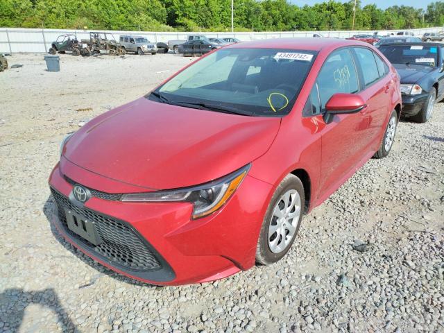 Photo 2 from auction – 2020 TOYOTA COROLLA LE with VIN 5YFEPRAE5LP115252