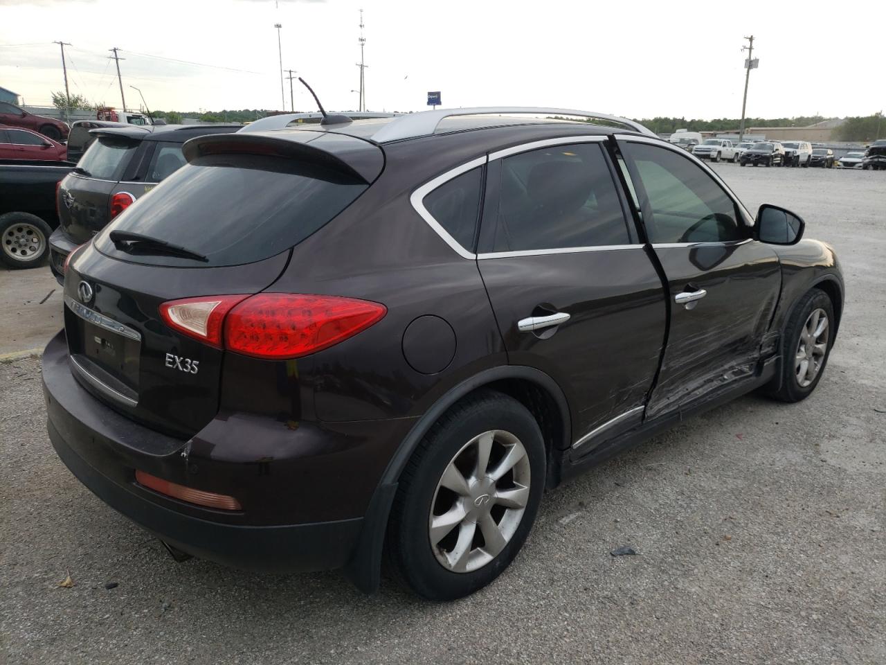 Photo 4 from auction – 2008 INFINITI EX35 BASE with VIN JNKAJ09F58M358822
