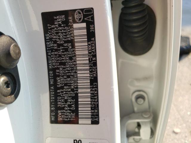 Photo 10 from auction – 2017 TOYOTA COROLLA L with VIN 2T1BURHE2HC836153