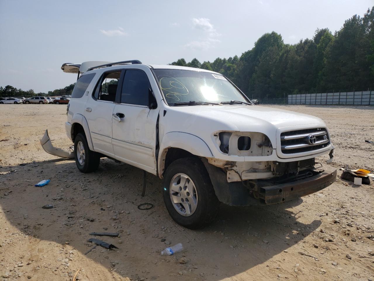 TOYOTA SEQUOIA LI 2002 with VIN 5TDBT48A52S132630 - Photo from auction