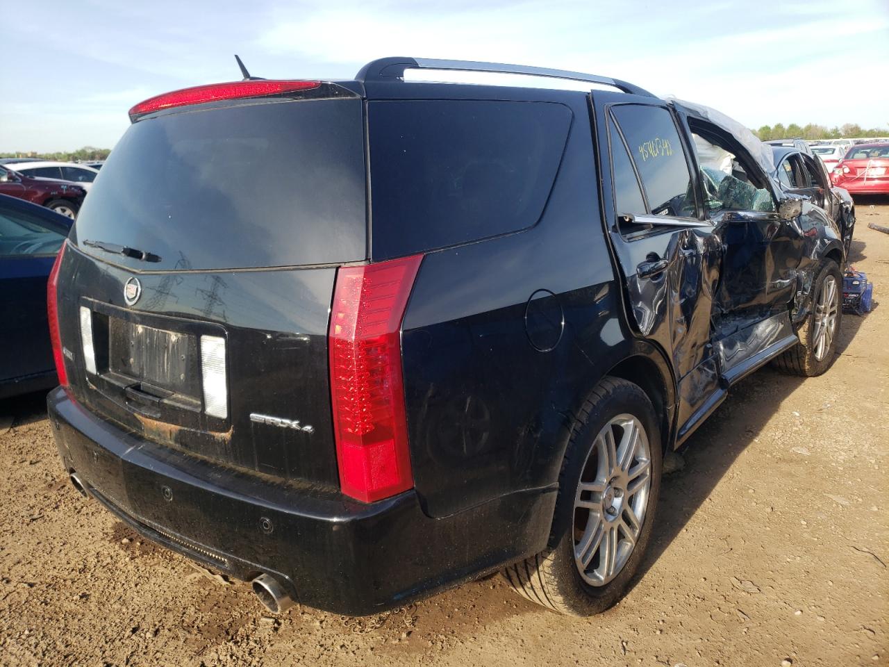 Photo 4 from auction – 2008 CADILLAC SRX with VIN 1GYEE53A480183319