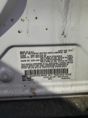 Photo 10 from auction – 2013 MITSUBISHI OUTLANDER with VIN 4A4AR5AU2DE016842