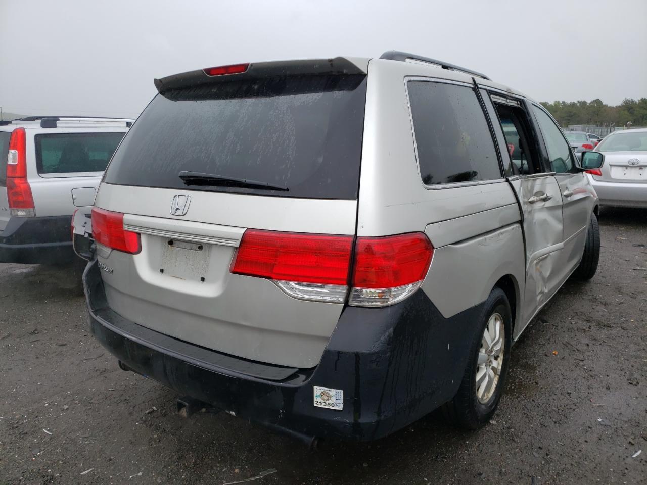 Photo 4 from auction – 2008 HONDA ODYSSEY EX with VIN 5FNRL38408B104797