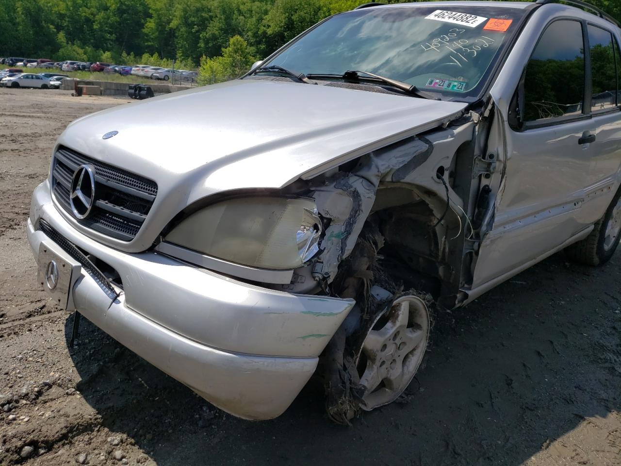 Photo 9 from auction – 2001 MERCEDES-BENZ ML 320 with VIN 4JGAB54E81A244083