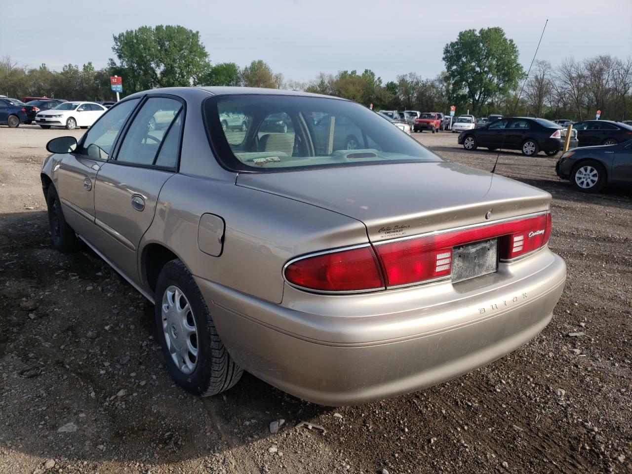 Photo 3 from auction – 2003 BUICK CENTURY CU with VIN 2G4WS52J531139665