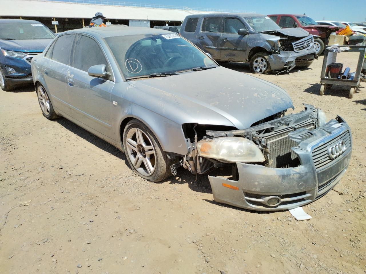 AUDI A4 2.0T QU 2006 with VIN WAUDF78E26A034496 - Photo from auction