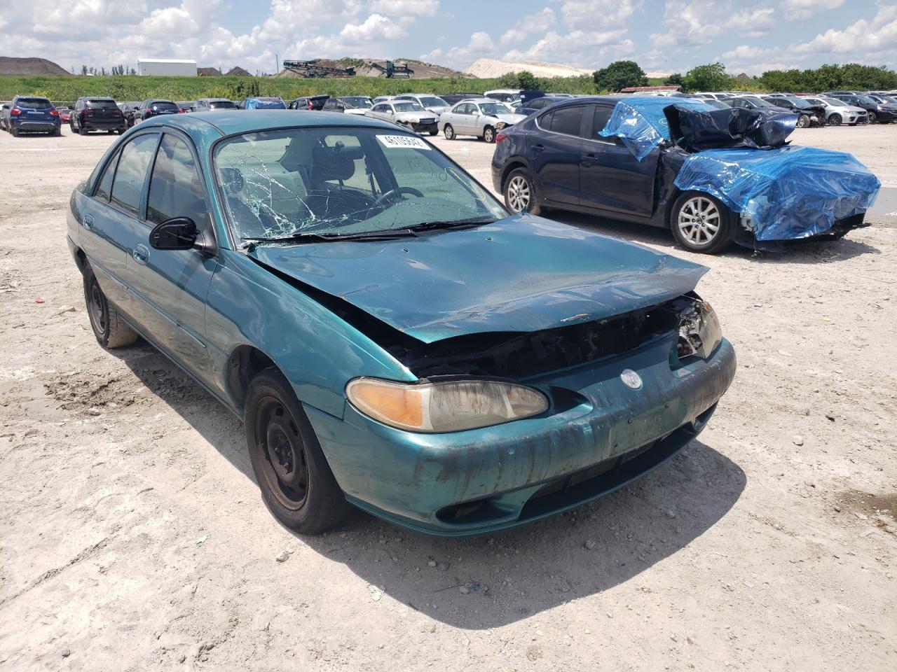 MERCURY TRACER GS 1998 with VIN 1MEFM10PXWW601762 - Photo from auction