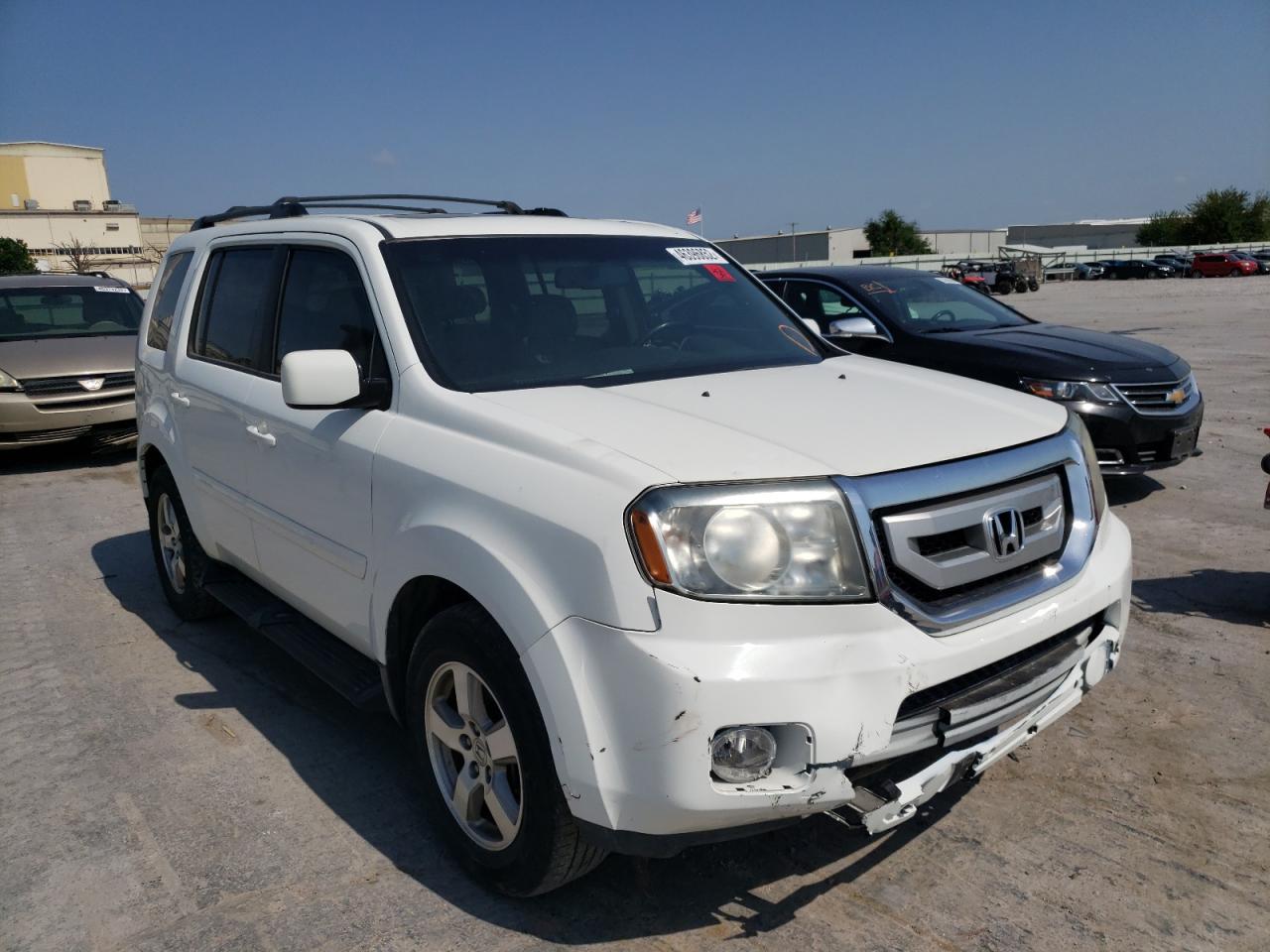 HONDA PILOT EXL 2010 with VIN 5FNYF4H60AB006482 - Photo from auction