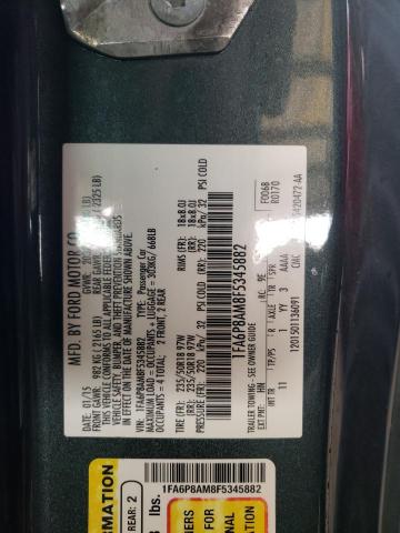 Photo 10 from auction – 2015 FORD MUSTANG with VIN 1FA6P8AM8F5345882