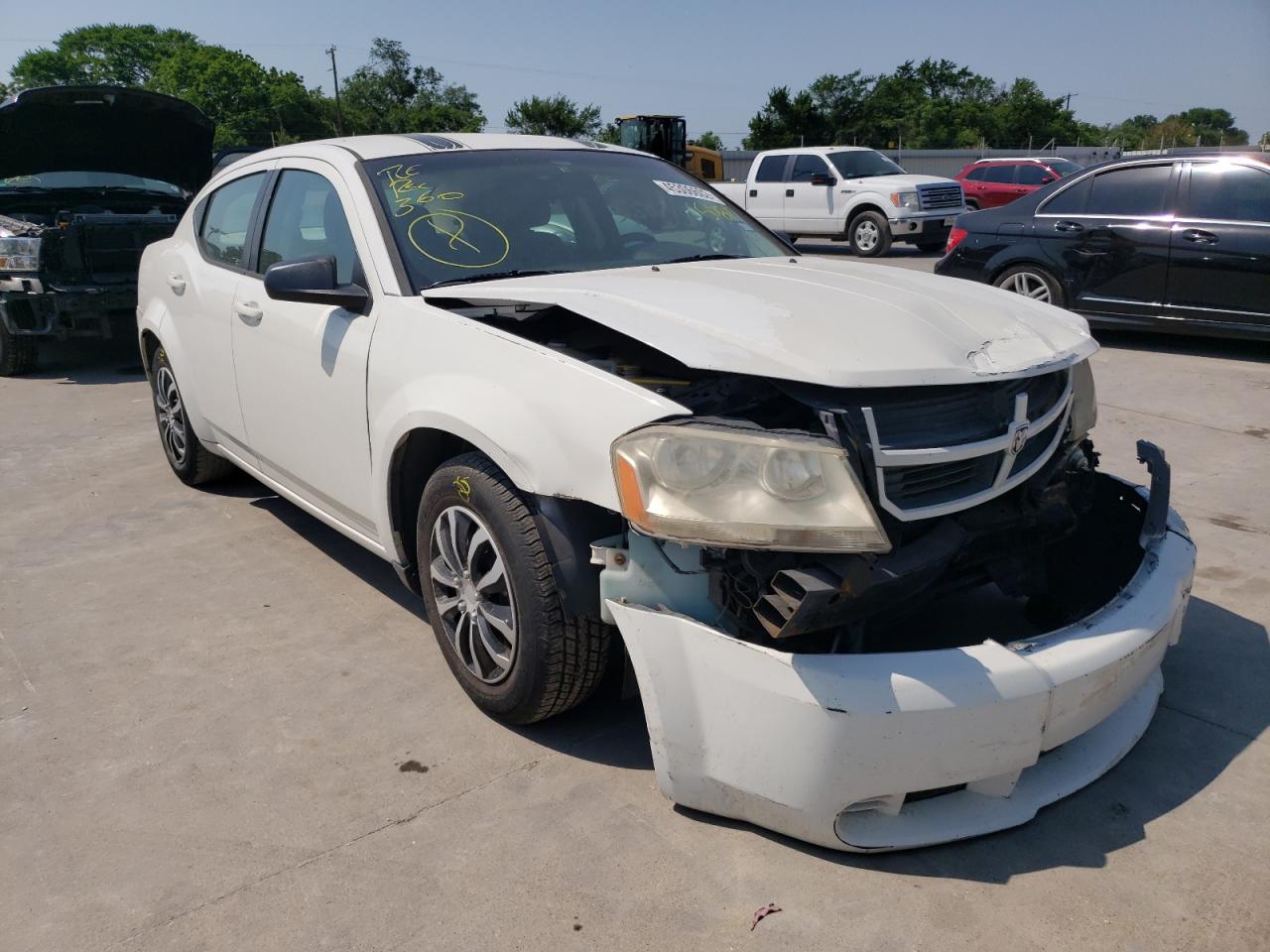 DODGE AVENGER SX 2010 with VIN 1B3CC4FB2AN150847 - Photo from auction