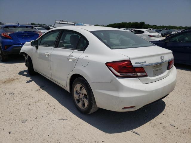 Photo 3 from auction – 2014 HONDA CIVIC LX with VIN 19XFB2F56EE025034