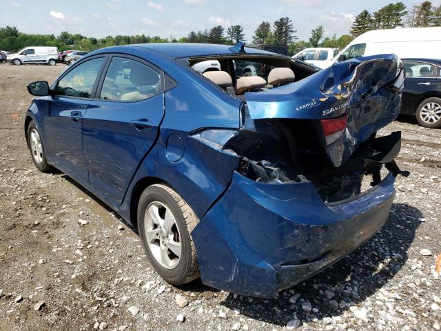 Photo 3 from auction – 2014 HYUNDAI ELANTRA SE with VIN KMHDH4AE2EU143572