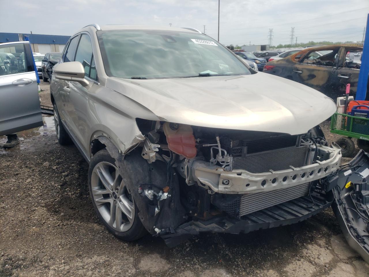 LINCOLN MKC 2015 with VIN 5LMTJ2AH8FUJ21881 - Photo from auction