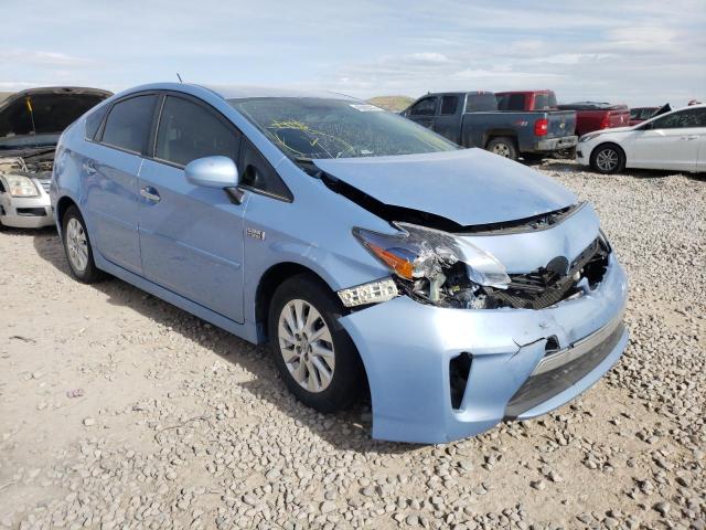 TOYOTA PRIUS PLUG 2015 with VIN JTDKN3DP4F3072135 - Photo from auction